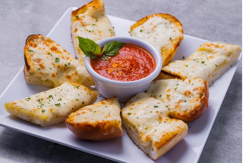 Cheesy garlic bread